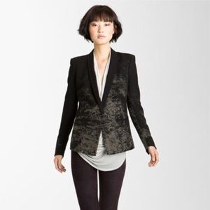 Helmut Lang Printed Wool Blazer
